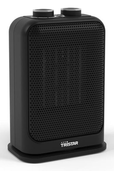 KA-5206 calefactor elctrico Interior Negro 1500 W Ventilador elctrico