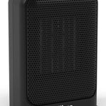 KA-5206 calefactor elctrico Interior Negro 1500 W Ventilador elctrico