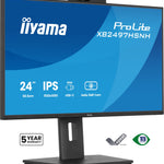 ProLite XB2497HSNH-B1 24IN IPS LCD 4MS 1920X1080 350CD/M2 HDMI/DP/USB 2 pantalla para PC 60 5 cm (23.8") 1920 x 1080 Pixeles Full HD Negro