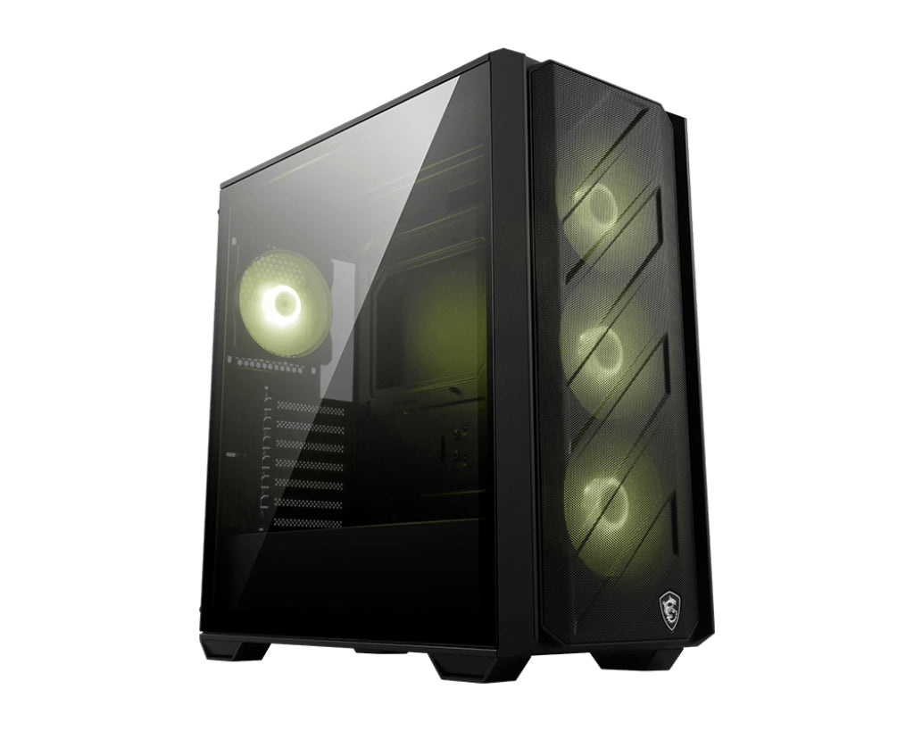 MAG FORGE 330R AIRFLOW carcasa de ordenador Midi Tower Negro  Transparente