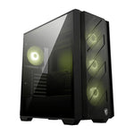 MAG FORGE 330R AIRFLOW carcasa de ordenador Midi Tower Negro  Transparente