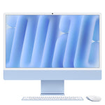 iMac Apple M M4 59 7 cm (23.5") 4480 x 2520 Pixeles PC todo en uno 16 GB 512 GB SSD macOS Sequoia Wi-Fi 6E (802.11ax) Azul