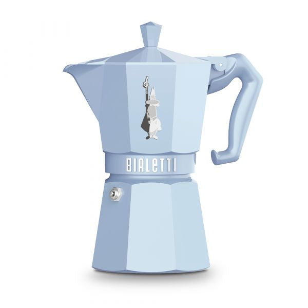 Moka Exclusive Cafetera italiana Azul