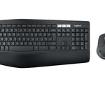 MK850 Performance teclado Ratn incluido Universal RF Wireless + Bluetooth QWERTY Espaol Negro