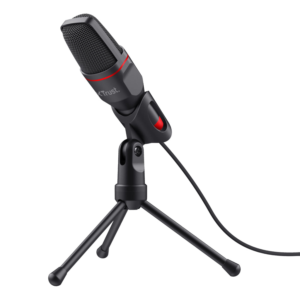 GXT 212 Negro  Rojo Micrfono para PC