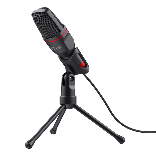 GXT 212 Negro  Rojo Micrfono para PC