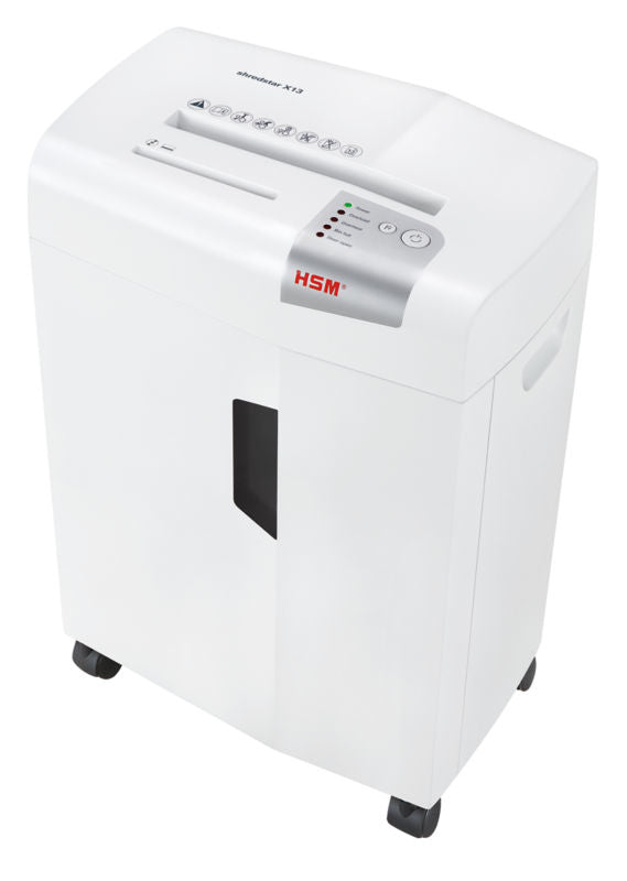 X13 triturador de papel Corte en partculas 57 dB 4 mm Plata  Blanco
