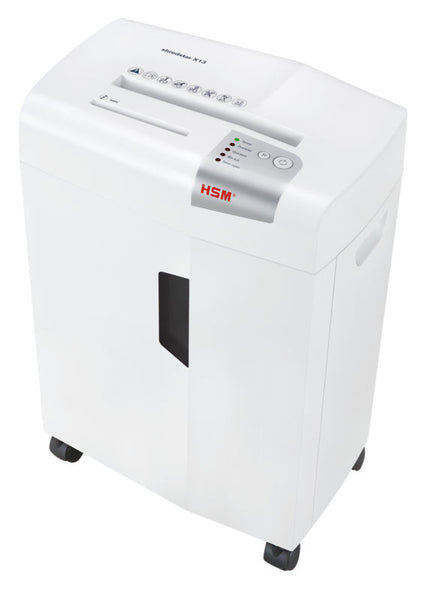 X13 triturador de papel Corte en partculas 57 dB 4 mm Plata  Blanco