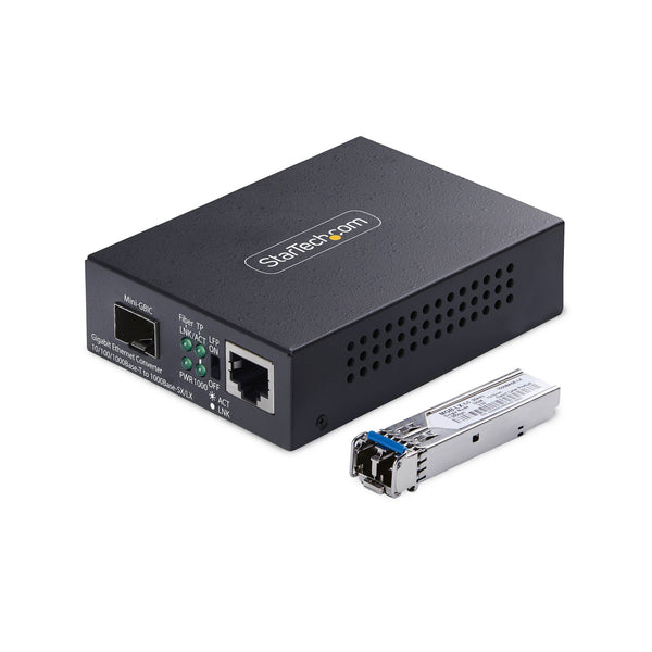MCM1110SMLC20 convertidor de medio 2000 Mbit/s 1310 nm Monomodo Negro