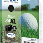 Golf ball Tinta negra 34XL DURABrite Ultra Pelota de golf