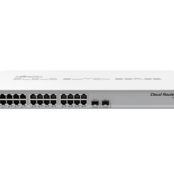 CRS326-24G-2S+RM switch Gestionado L2 Gigabit Ethernet (10/100/1000) Gris