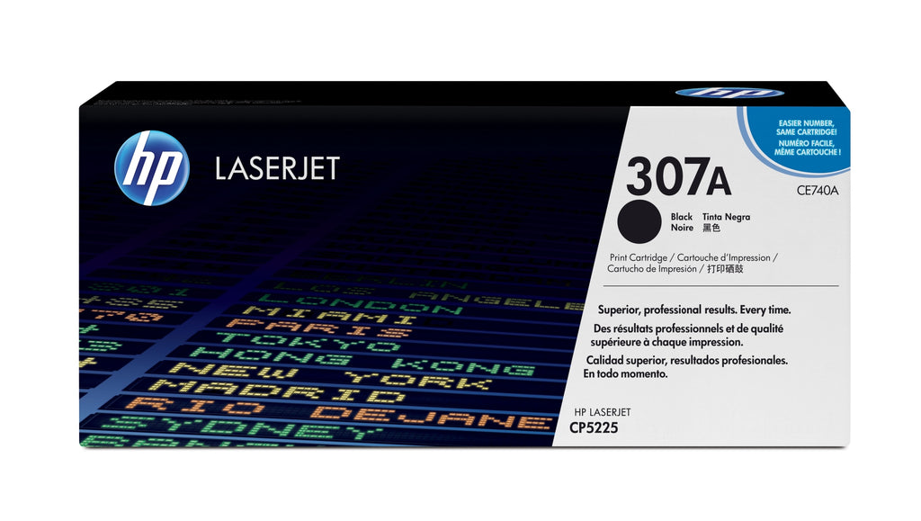 Cartucho de tner original LaserJet 307A negro