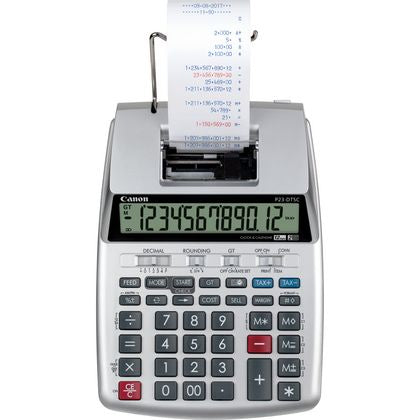 P23-DTSC calculadora Escritorio Calculadora de impresin Plata