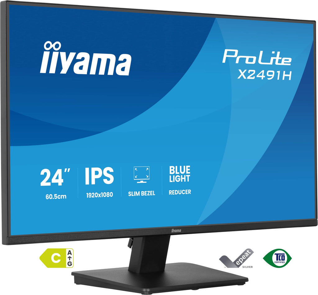 ProLite X2491H-B1 pantalla para PC 60 5 cm (23.8") 1920 x 1080 Pixeles Full HD LCD Negro