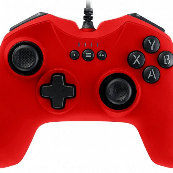 GC-100XF Negro  Rojo USB Gamepad Analgico/Digital PC