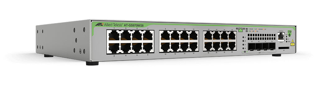 GS970M Gestionado L3 Gigabit Ethernet (10/100/1000) 1U Gris