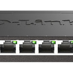 DGS-108 switch No administrado L2 Gigabit Ethernet (10/100/1000) Escritorio Negro