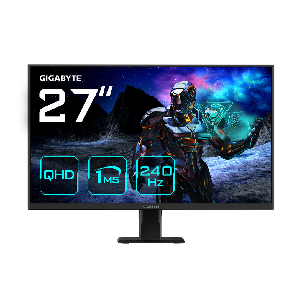 GS27Q X Monitor gaming 27" QHD - 2560 x 1440  240Hz  1ms  300 cd/m  FreeSync Premium Pro  HDR Ready  HDMI 2.0  DisplayPort 1.4