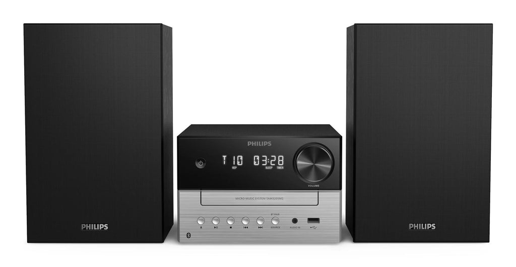TAM3205M2/77 sistema de audio para el hogar Microcadena de msica para uso domstico 20 W Negro  Plata