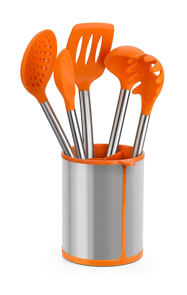 A195011 juego de utensilios de cocina 5 pieza(s) Naranja  Acero inoxidable