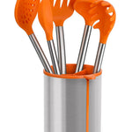 A195011 juego de utensilios de cocina 5 pieza(s) Naranja  Acero inoxidable