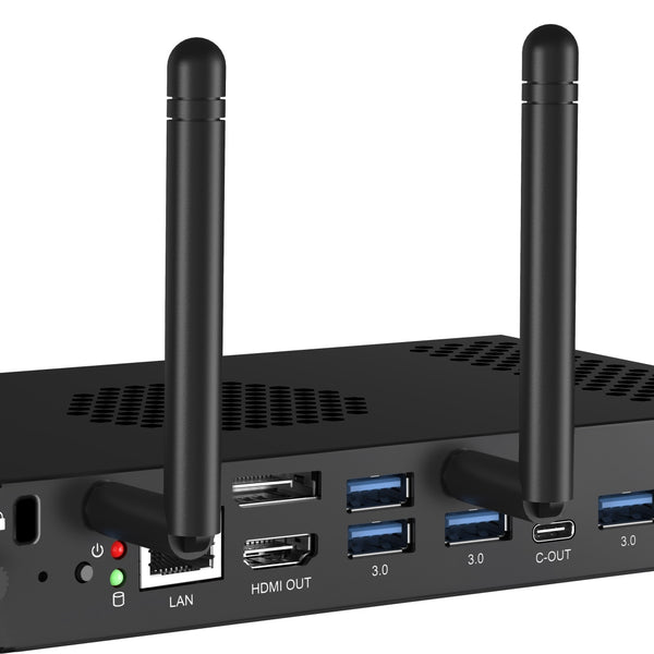 OPC51204BC-1 PCs/estacin de trabajo Intel Core i5 i5-12450H 8 GB DDR4-SDRAM 256 GB SSD Windows 11 IoT Enterprise Mini PC Negro