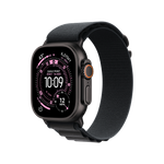 Apple Watch Ultra 3 GPS + Cellular 49mm Titanio Negro con Correa Alpine Loop Negra - Talla S