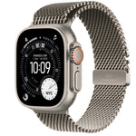 Apple Watch Ultra 3 GPS + Cellular 49mm Titanio Negro con Correa Milanese Loop en Titanio Negro - Talla L