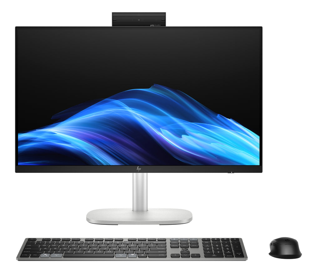 EliteStudio 8 All-in-One G1i 23.8 inch Desktop AI PC Intel Core Ultra 5 60 5 cm (23.8") 1920 x 1080 Pixeles 16 GB DDR5-SDRAM Windows 11 Pro Wi-Fi 7 (802.11be) Plata