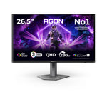 AGON PRO AG276QZD2 pantalla para PC 67 3 cm (26.5") 2560 x 1440 Pixeles Quad HD QD-OLED Negro  Gris