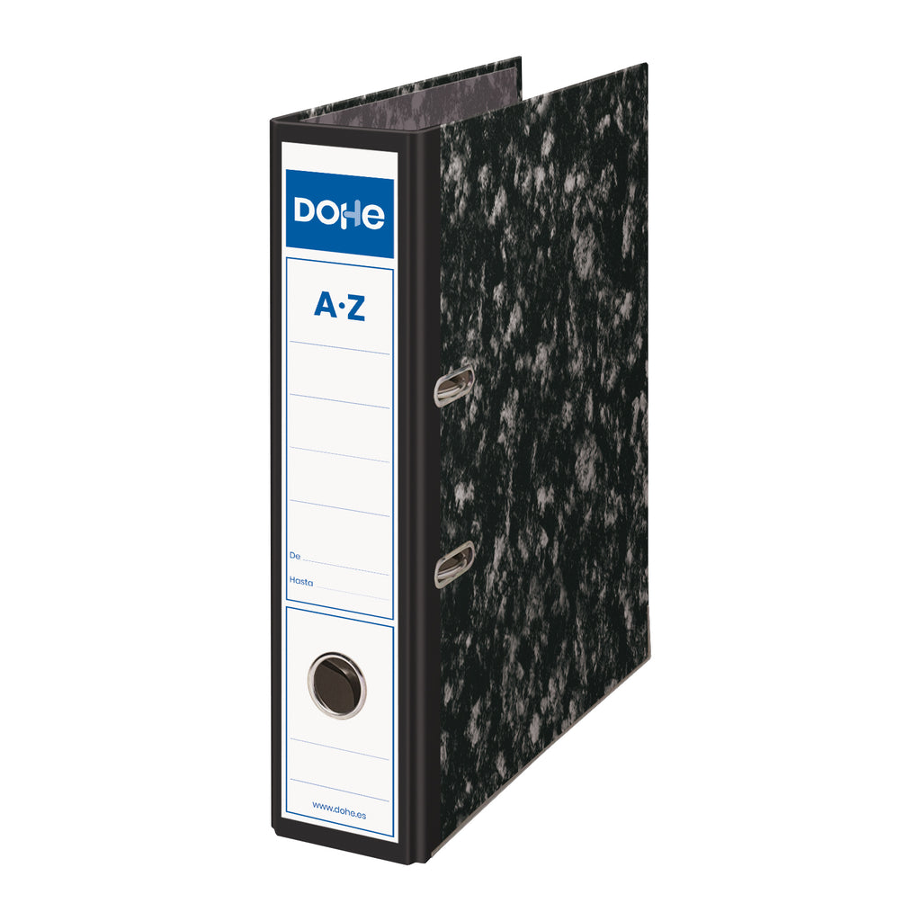 09120 carpeta de cartn Folio Negro