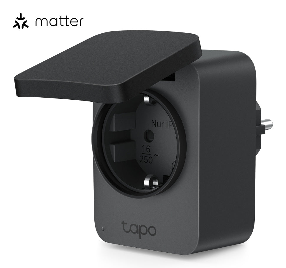 Tapo P410M enchufe inteligente 3680 W Hogar Negro