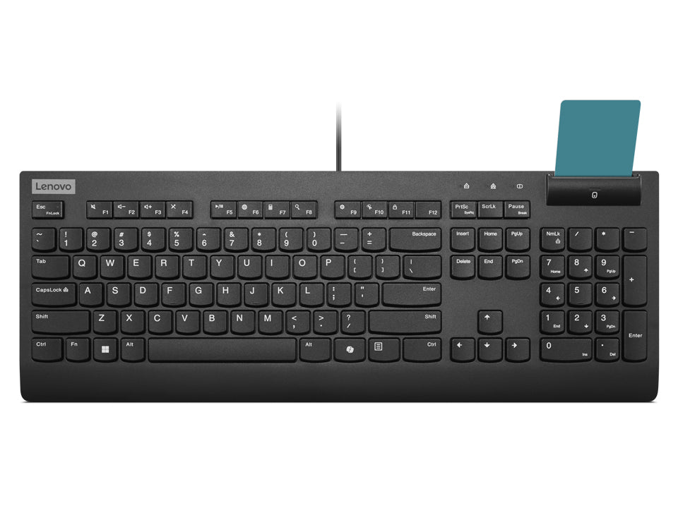 Smartcard Wired keyboard II teclado Oficina USB Espaol Negro