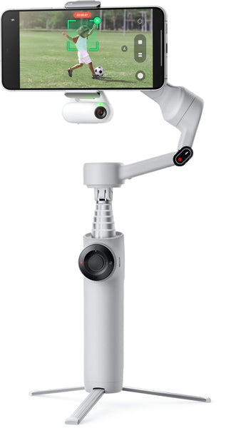 Flow 2 AI Tracker Bundle Estabilizador de cmara para smartphone Gris claro
