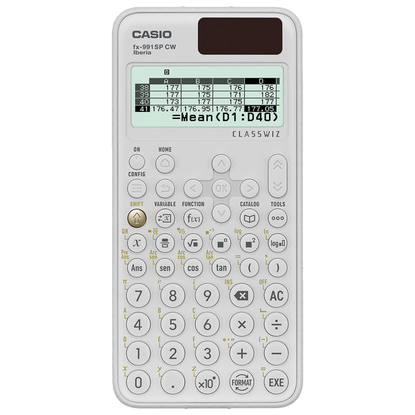 FX-991SPX CW calculadora Bolsillo Calculadora cientfica Azul