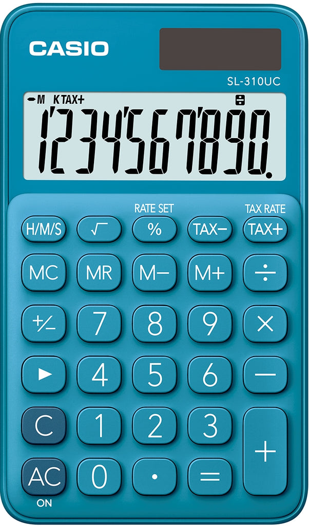 SL-310UC-BU calculadora Bolsillo Calculadora bsica Azul