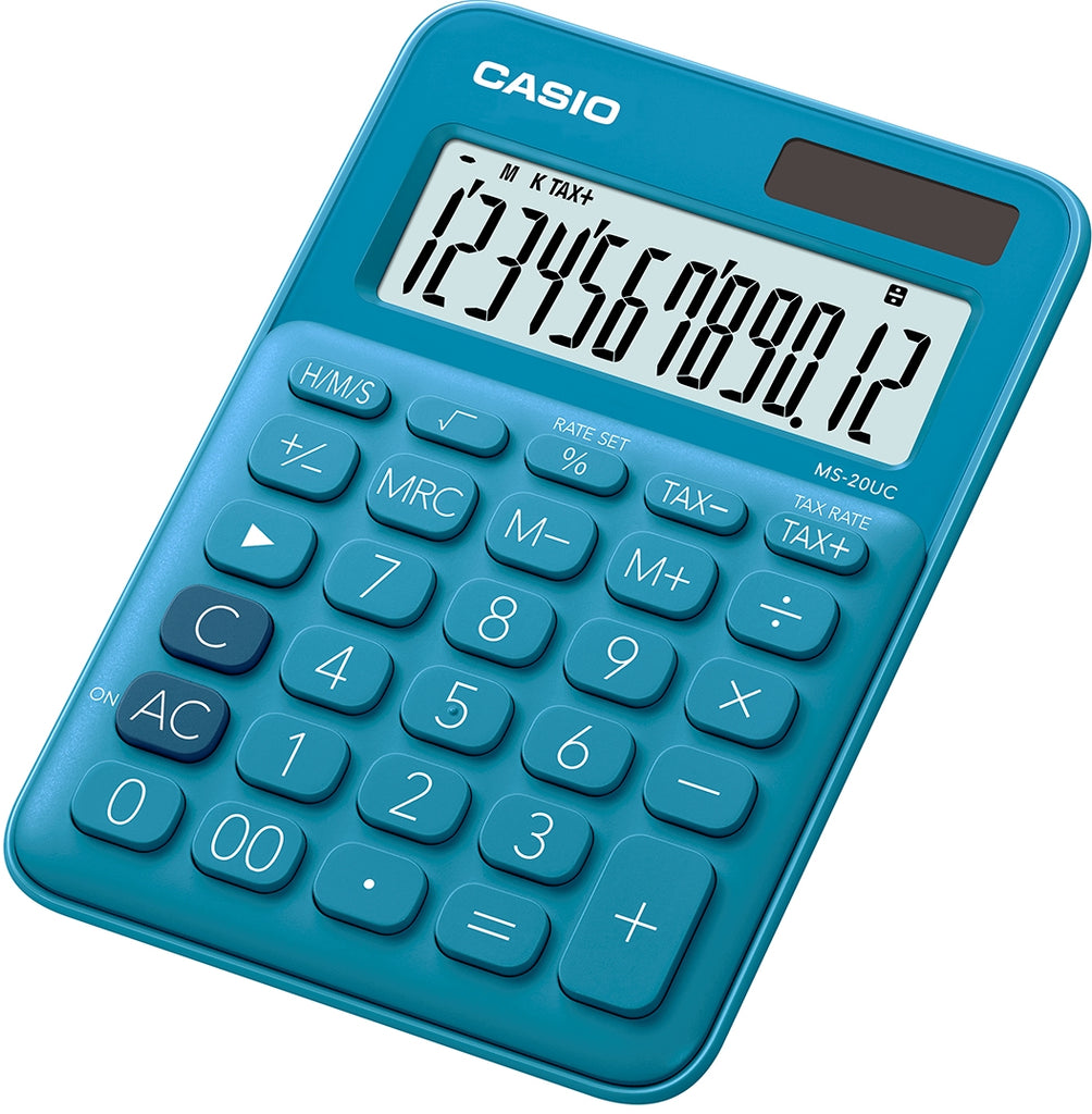 MS-20UC-BU calculadora Escritorio Calculadora bsica Azul