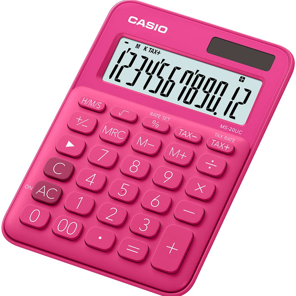 MS-20UC-RD calculadora Escritorio Calculadora bsica Rojo