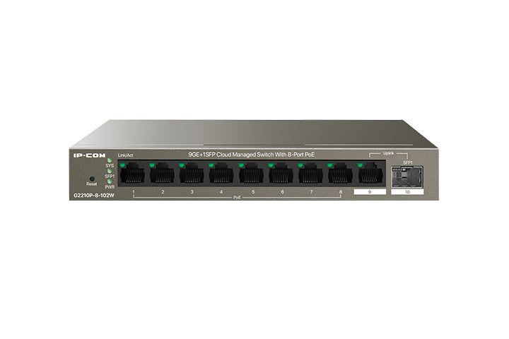 G2210P-8-102W switch Gestionado Gigabit Ethernet (10/100/1000) Energa sobre Ethernet (PoE)