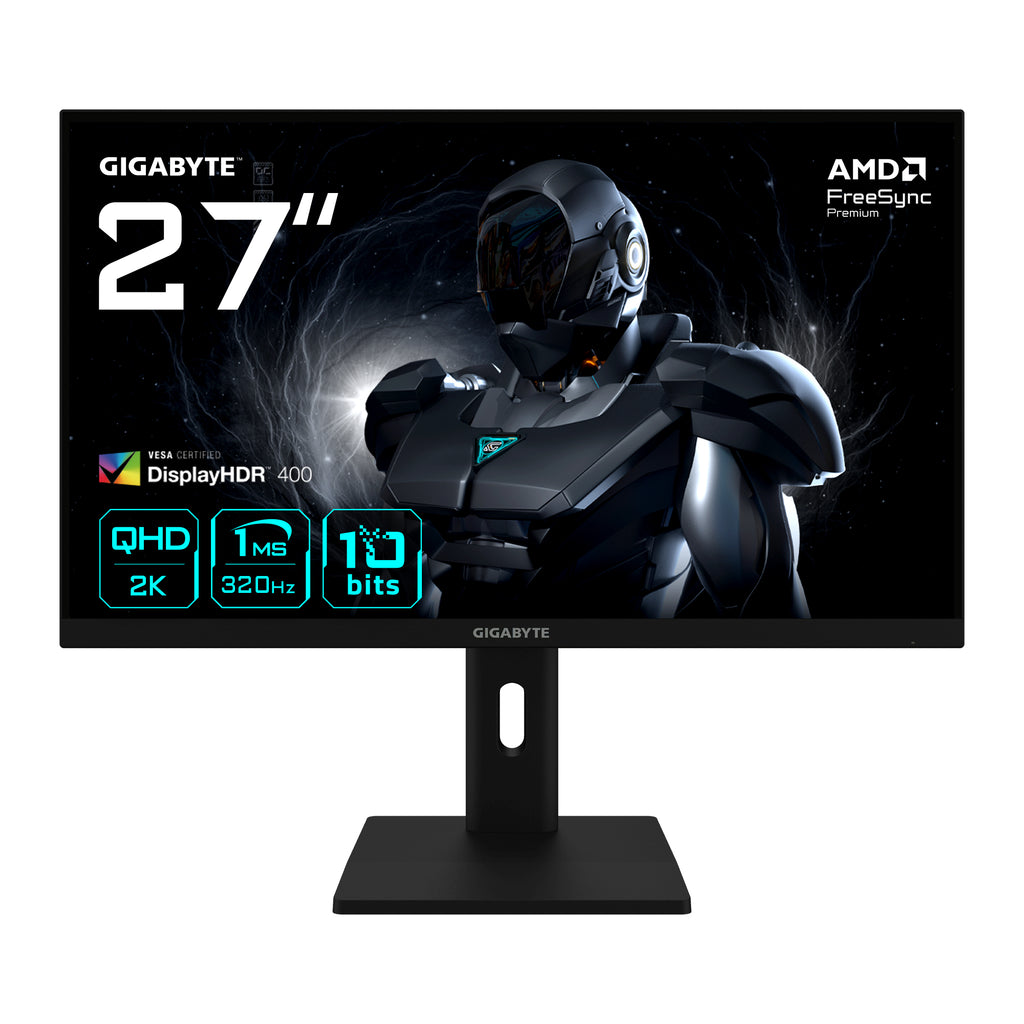 G27Q3 Monitor Gaming 27 2K QHD - 2560 x 1440  320Hz  1ms  350 cd/m  FreeSync Premium  Display HDR400  HDMI 2.0  DisplayPort 1.4