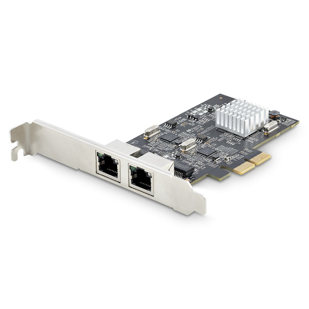 Tarjeta PCI Express de Red Ethernet 2 Puertos NBASE-T 2 5G - NIC I225-V - Tarjeta de Red de 2 Puertos para Ordenador de Sobremesa - Tarjeta PCIe de Red LAN