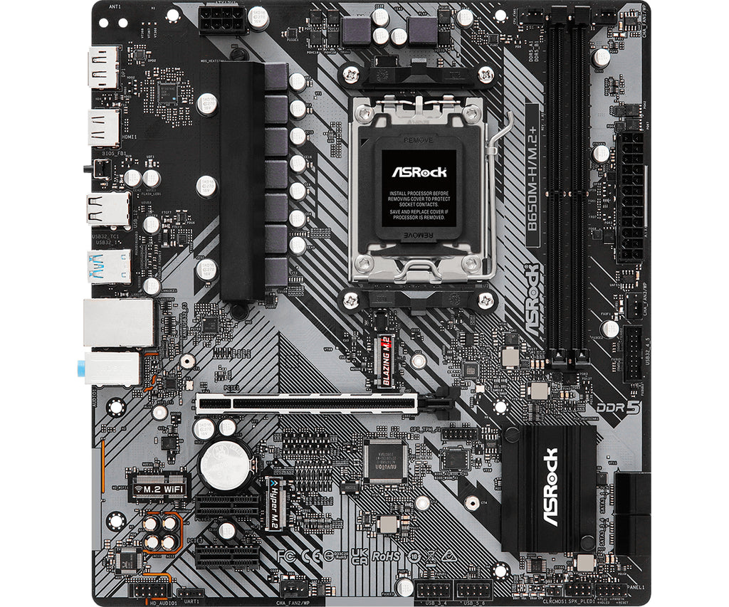 B650M-H/M.2+ AMD B650 Zcalo AM5 micro ATX