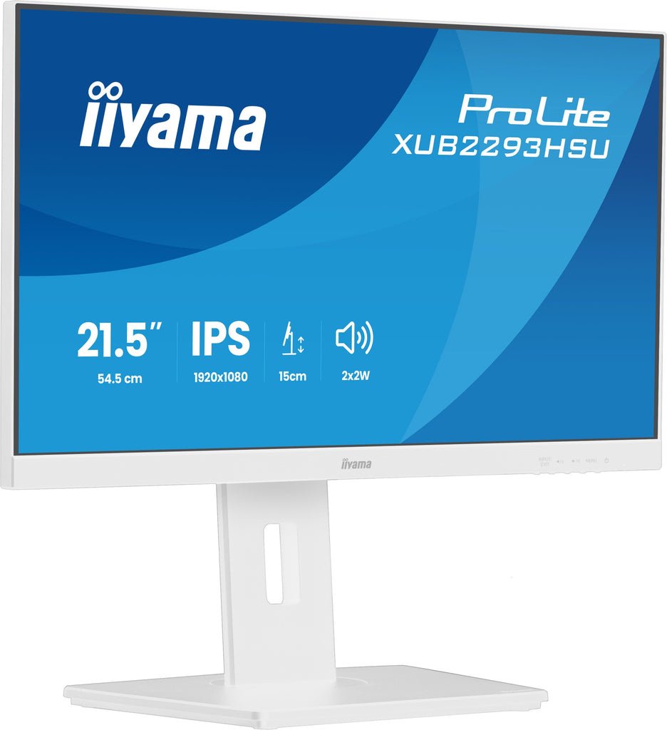 ProLite XUB2293HSU-W7 pantalla para PC 54 6 cm (21.5") 1920 x 1080 Pixeles Full HD LED Blanco