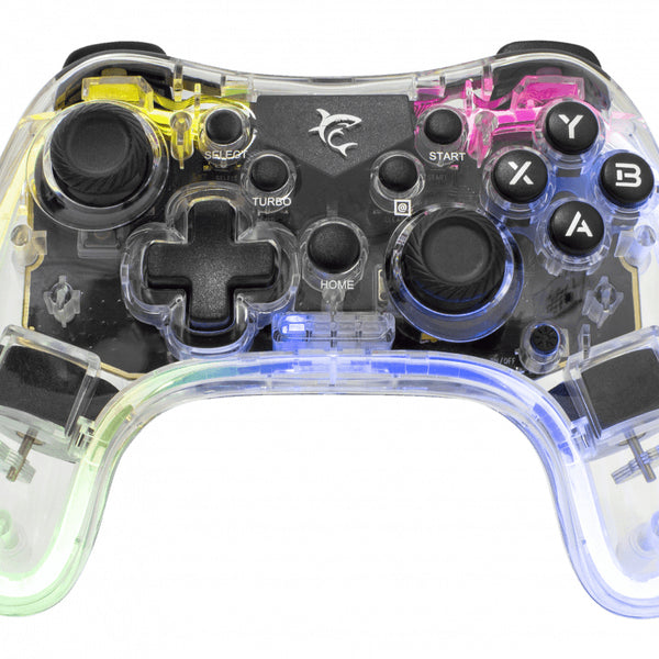 LEGION Transparente Bluetooth/USB Gamepad Analgico/Digital Android  PC  Playstation 3  iOS  PlayStation 4  Nintendo Switch