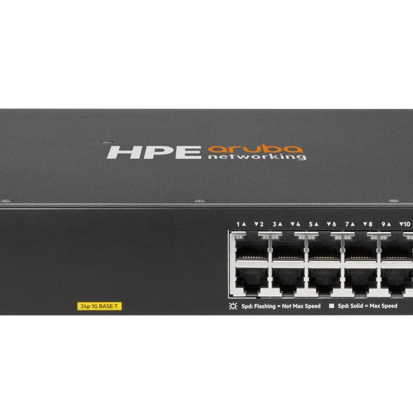 Aruba Networking CX 6100 24G Class4 PoE 4SFP+ 370W Switch