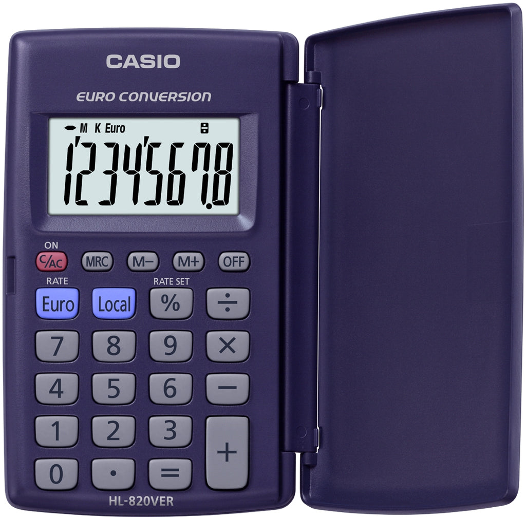 HL-820VER calculadora Bolsillo Calculadora bsica Azul