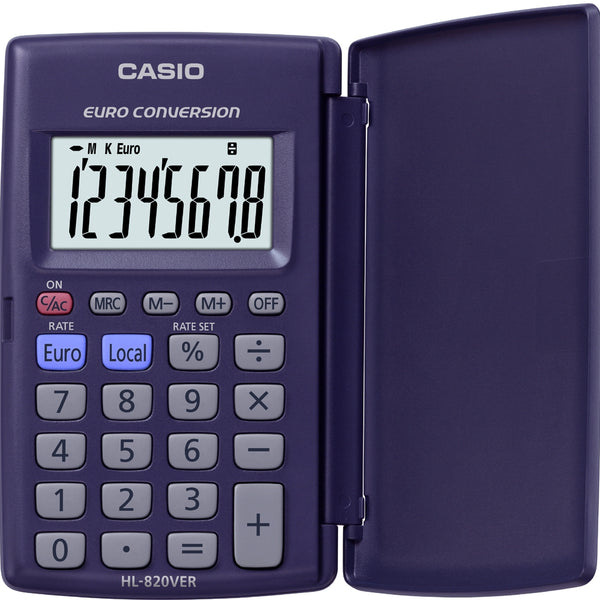 HL-820VER calculadora Bolsillo Calculadora bsica Azul