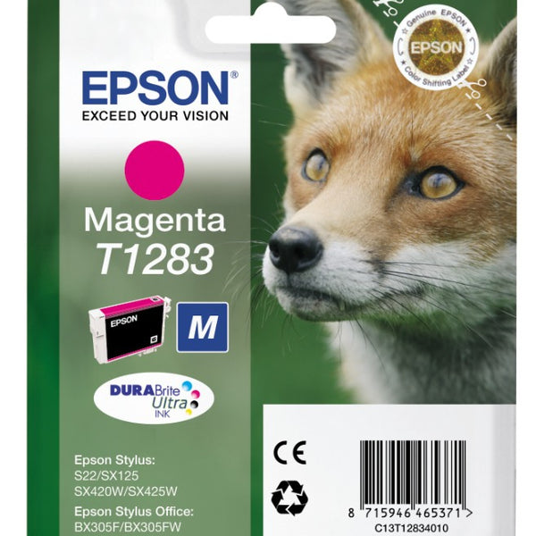 Fox Singlepack Magenta T1283 DURABrite Ultra Ink