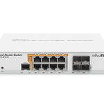 CRS112-8P-4S-IN switch Gigabit Ethernet (10/100/1000) Energa sobre Ethernet (PoE) Blanco