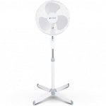GRUNKEL VENTILADOR DE PIE 50W REGULABLE 3 VELOCIDADES BLANCO